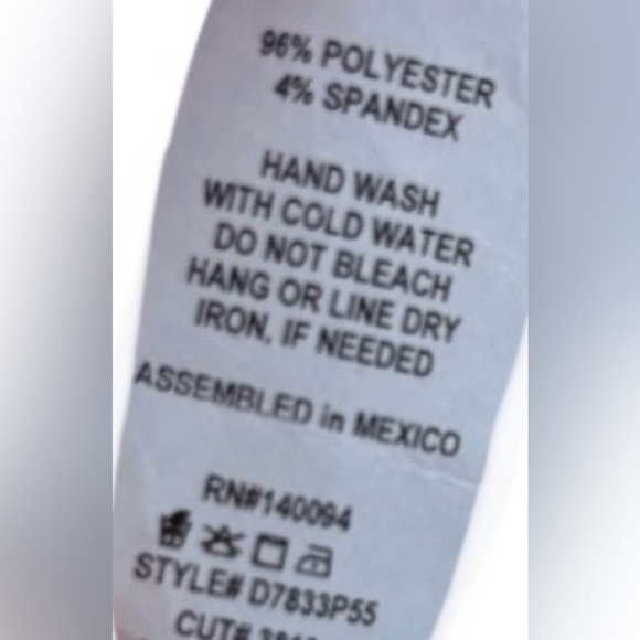 Jessica Simpson, Floral Tiered Babydoll Dress, Large, Pink, White - Picture 6 of 8